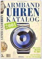 Peter Braun: Armband Uhren Katalog. München, 2001, Heel Verlag. Német nyelven. Kiadói papírkötésben, koszos, gyűrött állapotban