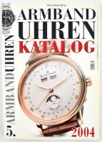 Peter Braun: Armband Uhren Katalog. München, 2004, Heel Verlag. Német nyelven. Kiadói papírkötésben, sérült állapotban