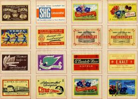 546 darabos svájci gyufacimke gyűtemény