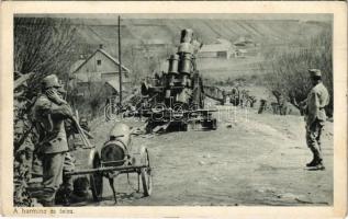1917 A harminc és feles. Képes Újság pünkösdi ajándéka / WWI Austro-Hungarian K.u.K. military, 30,5 cm mortar cannon