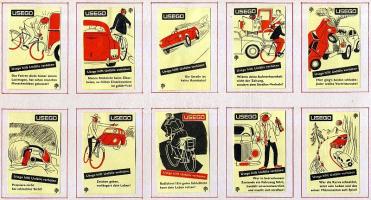 546 darabos svájci gyufacimke gyűtemény