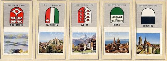 546 darabos svájci gyufacimke gyűtemény