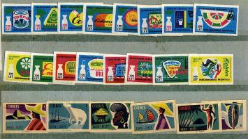 1731 darabos csehszlovák gyufacimke-gyűjtemény