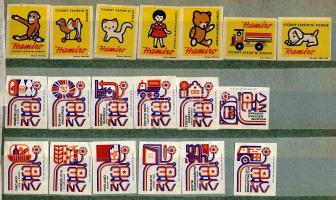 1849 darabos csehszlovák gyufacimke-gyűjtemény