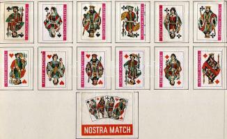 894 darabos holland gyufacimke-gyűjtemény