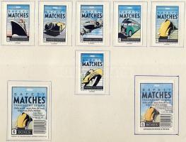 1000 darabos csehszlovák gyufacimke-gyűjtemény