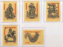 1000 darabos csehszlovák gyufacimke-gyűjtemény