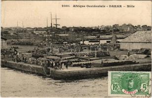 Dakar, Mole / port, ships, TCV card
