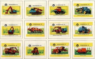 593 darabos szovjet gyufacimke-gyűjtemény