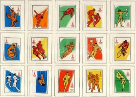 846db szovjet gyufacimke mappában