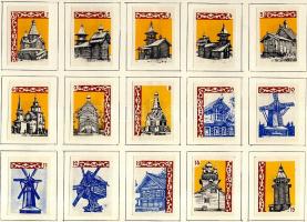 846db szovjet gyufacimke mappában