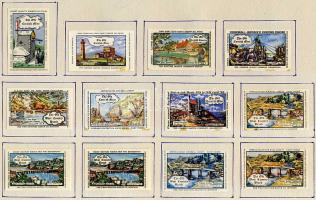 327 darabos angol gyufacimke-gyűjtemény