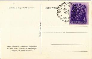 1938 Budapest XXXIV. Nemzetközi Eucharisztikus Kongresszus. Készüljünk a Magyar Kettős Szentévre! / ...