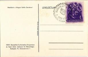 1938 Budapest XXXIV. Nemzetközi Eucharisztikus Kongresszus. Készüljünk a Magyar Kettős Szentévre! / ...