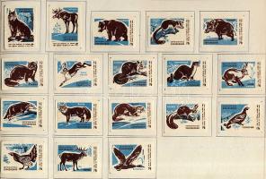 1398 darabos szovjet gyufacimke-gyűjtemény