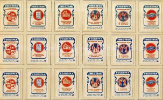 1398 darabos szovjet gyufacimke-gyűjtemény