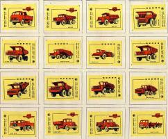 1398 darabos szovjet gyufacimke-gyűjtemény