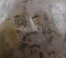 Ezüst(Ag) cukorfogó csipesz, jelzett, h: 12,5 cm, nettó: 19,5 g