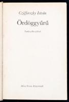 Czifferszky János: Ördöggyűrű. Vadászelbeszélések. Balogh Péter rajzaival. Bp.,1981, Móra. Kiadói ka...