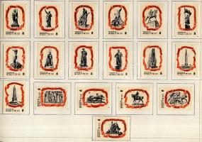 466 darabos szovjet gyufacimke-gyűjtemmény