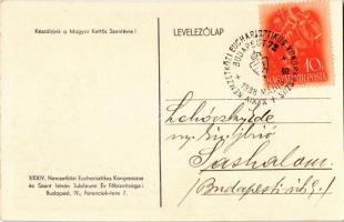 1938 Budapest XXXIV. Nemzetközi Eucharisztikus Kongresszus. Készüljünk a Magyar Kettős Szentévre!  D...