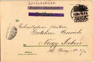 1899 Frühherbst. Rembrandt-Postkarte Kunstverlag Gustav A. Wagenmann s: L. Girardet (fl)