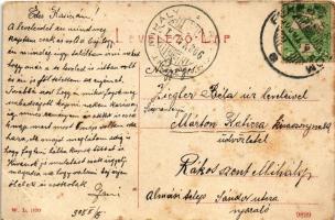 1908 Fehértemplom, Ung. Weisskirchen, Bela Crkva;  Franz Josefs Kaserne / Ferenc József laktanya. W....