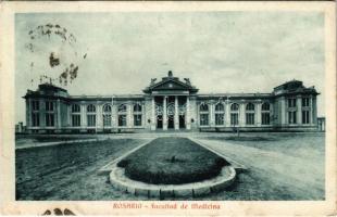 1924 Rosario, Facultad de Medicina / medicine school. Edicion F. Belluccia N. 528. (EK)