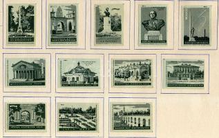 1031 darabos szovjet gyufacimke-gyűjtemény