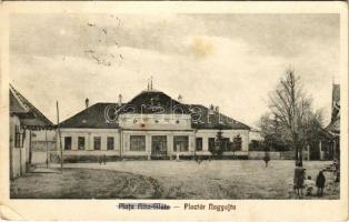 1942 Nagyajta, Aita Mare; Piac tér, községháza és tanácsterem / square, town hall (EK)