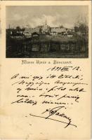 1899 Marosújvár, Uioara, Ocna Mures; A Bánczaról / view from Bánca hill