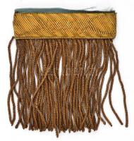 Szabadkőműves szalag és köténydíszek, és kalapács.  / Freemason apron ornaments ribbon and hammer