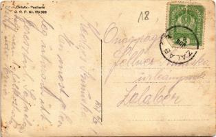 1917 Osztrák-magyar katona lovas fogat / K.u.K. (Austro-Hungarian) military horse carriage. photo  (...