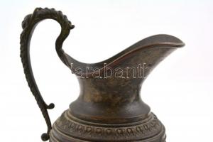 2 db historizáló fém kiöntő m:17-18 cm