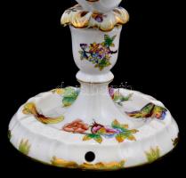 Herendi Viktória mintás gyertyatartó. kivehető felső résszel. Kézzel festett, jelzett, hibátlan