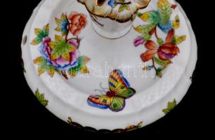 Herendi Viktória mintás gyertyatartó. kivehető felső résszel. Kézzel festett, jelzett, hibátlan