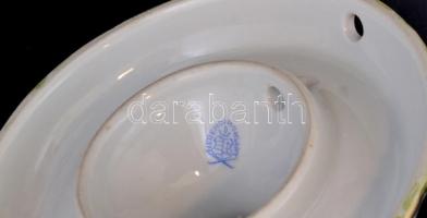 Herendi Viktória mintás gyertyatartó. kivehető felső résszel. Kézzel festett, jelzett, hibátlan