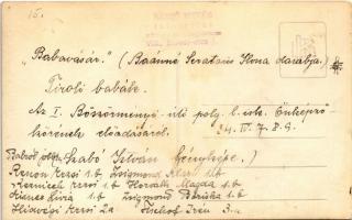 1934 Budapest XII. Böszörményi úti polgári leányiskola önképző körének "Babavásár" c. előa...