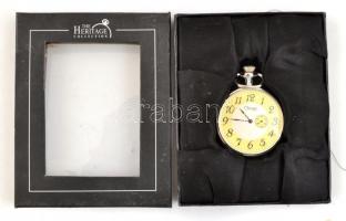 Heritage collection Chicago mechanikus zsebóra, eredeti dobozában,  újszerű állapotban. Működik. / M...