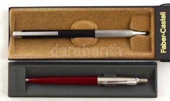 Toll gyűjtemény: 3 db klf Parker + 1 Faber Castell golyóstoll