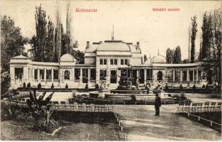 1914 Kolozsvár, Cluj; Sétatéri mulató / promenade kiosk