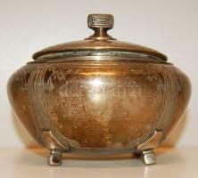 1880 körül dekoratív bonbonkínáló Ag 247,1g