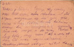 1915 Tábori Postai Levelezőlap / WWI Austro-Hungarian K.u.K. military field postcard / Feldpostkarte...