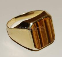 Köves aranygyűrű Au 6,56g (bruttó)