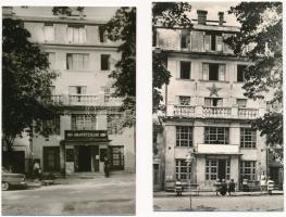 Balatonfüred, Halászkert, Arany Csillag szálló, Tölgyfa és Koloska csárda - 5 db modern képeslap. Ké...