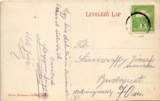 Aszód, Fő utca. Weisz Hermann kiadása + néma bélyegző