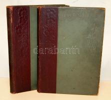 1919 A műveltség könyvtára: A művészet (Képzőművészet, zene) I.-II. kötet, 699 oldal képekkel + térképekkel. Írta: Lyka Károly, Kacsóh Pongrác, Athenaeum nyomda kiváló állapotban