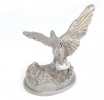 Fém turul szobor 17 cm