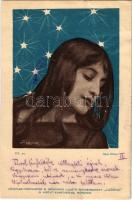 1899 III. 20. Künstler-Postkarten D. Münchner Illustr. Wochenschrift Jugend G. Hirths Kunstverlag, München s: Hans Ströse (Rb)