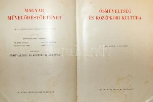 1939 Magyar művelődéstörténet: I. kötet Ősműveltség és középkori kultúra (a borító sérült, egyébként...